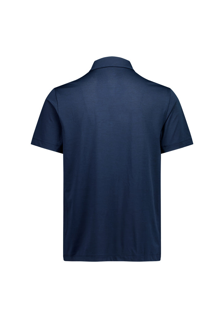BizCollection BP2610MS Mens Phoenix Short Sleeve Polo - Navy