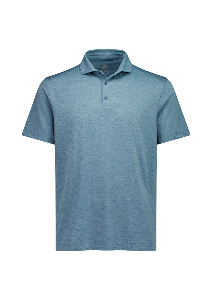BizCollection BP2610MS Mens Phoenix Short Sleeve Polo - Ocean Marle