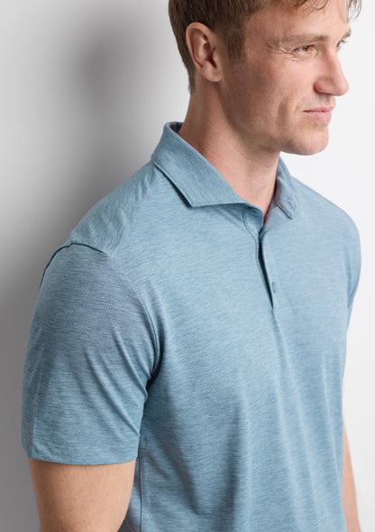 BizCollection BP2610MS Mens Phoenix Short Sleeve Polo - Ocean Marle