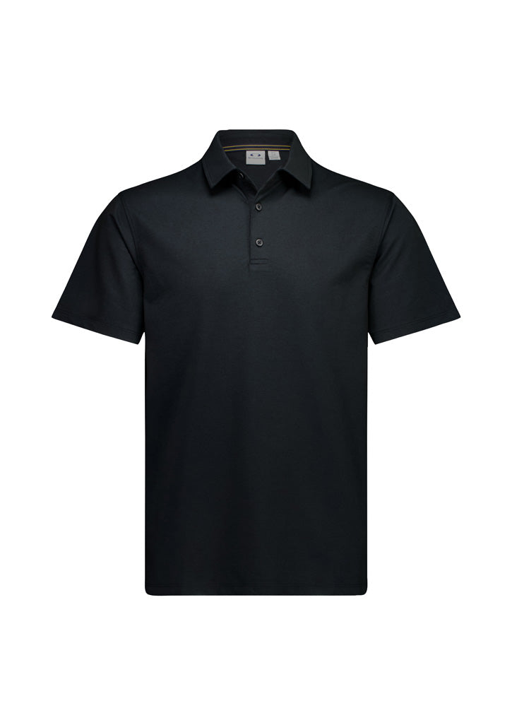 BizCollection BP2616MS Mens Venture Short Sleeve Polo - Black