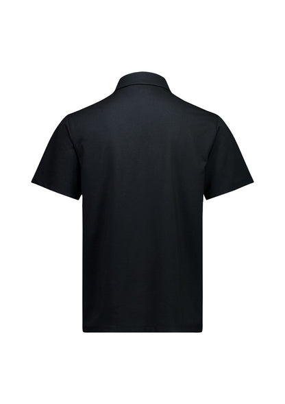 BizCollection BP2616MS Mens Venture Short Sleeve Polo - Black