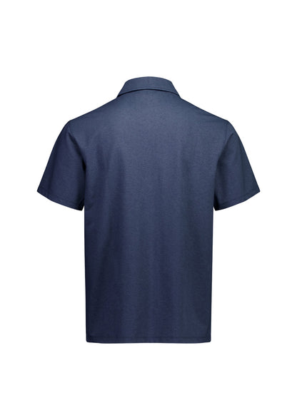 BizCollection BP2616MS Mens Venture Short Sleeve Polo - Denim Blue