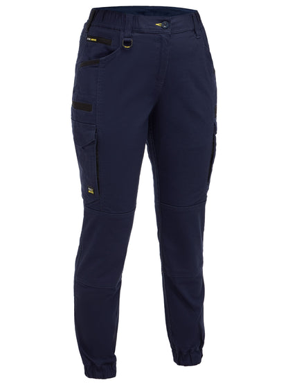 BPCL6237 Womens Flx & Move™ Elastic Waist Cargo Cuffed Pants