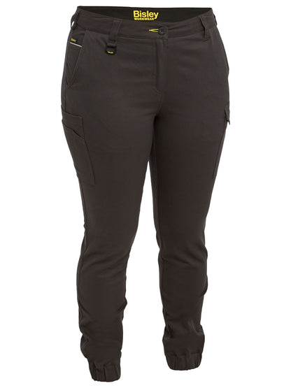 BPL6028 Women's Cotton Cargo Cuffed Pants
