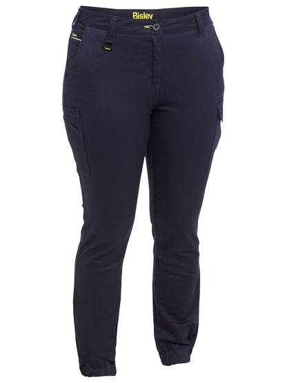 BPL6028 Women's Cotton Cargo Cuffed Pants