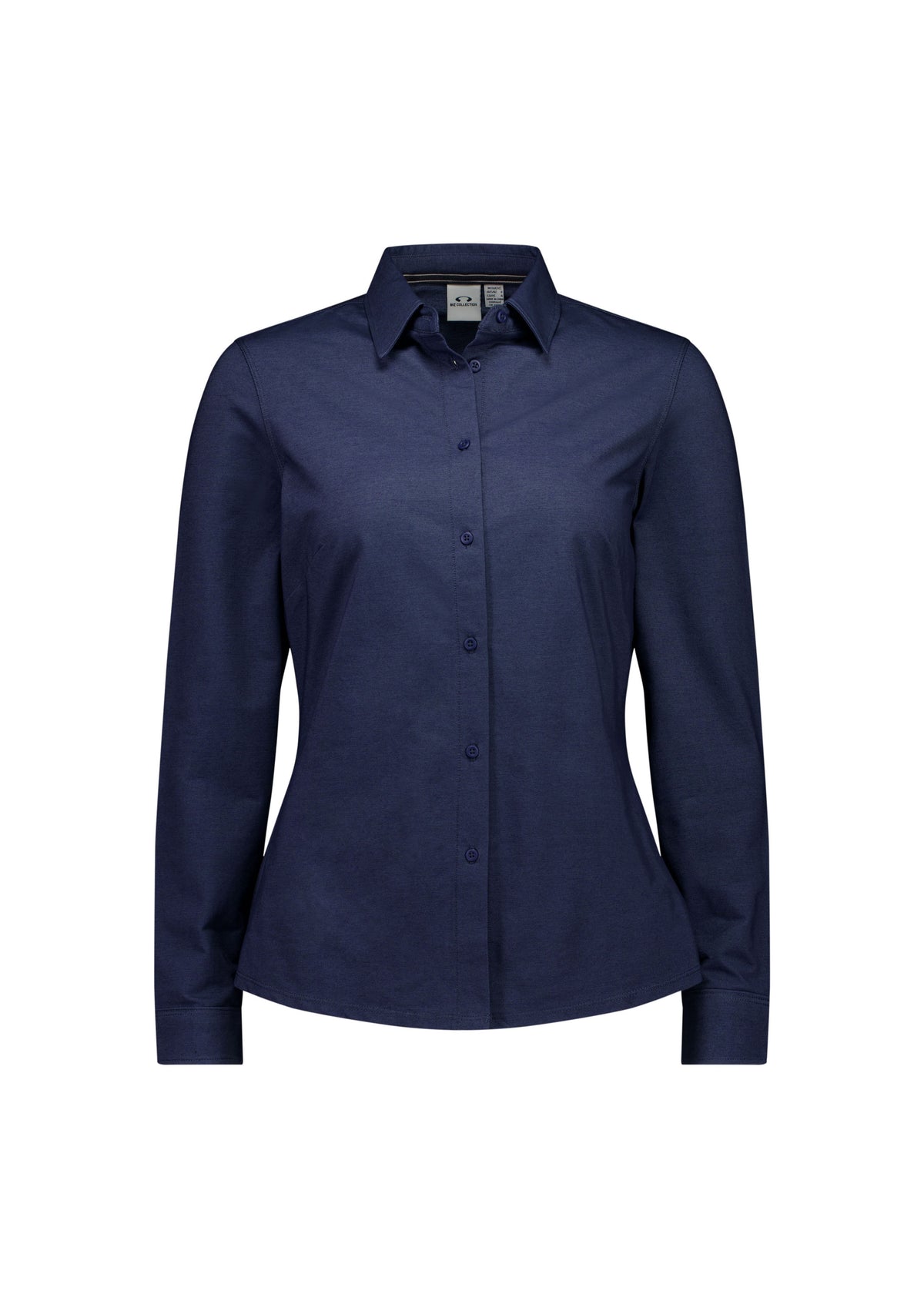 BizCollection BS2619LL Womens Venture Long Sleeve Shirt - Denim Blue
