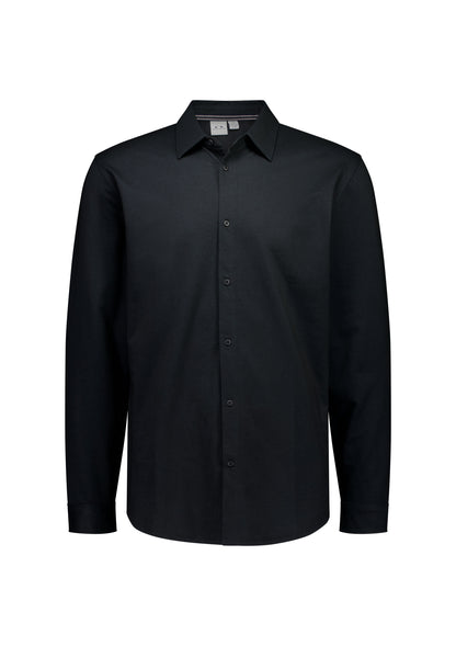 BizCollection BS2619ML Mens Venture Long Sleeve Shirt - Black