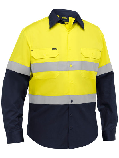 BS6390T Industrial Taped Hi Vis Cool Lighweight Vented Shirt