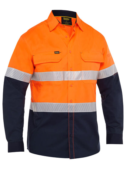 BS6491T X Airflow™ Hi Vis Taped Stretch Ripstop Shirt