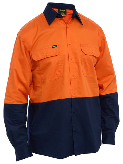 BS6695 Hi Vis Cool Lightweight Drill Shirt