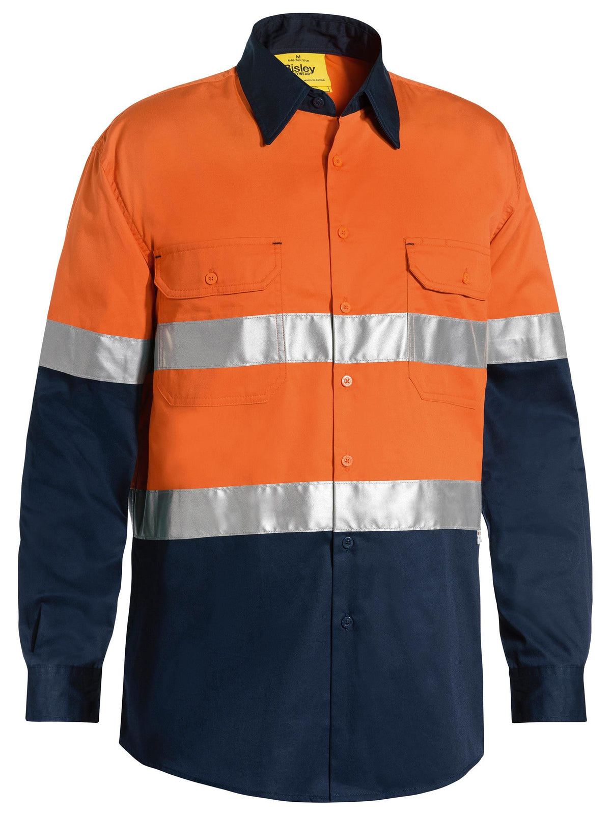 BS6696T Taped Hi Vis Cool Lightweight Shirt