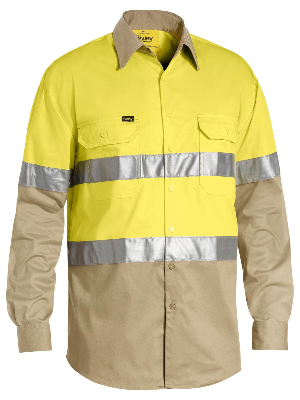 BS6696T Taped Hi Vis Cool Lightweight Shirt