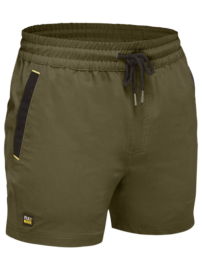 BSH1331 Flx & Move™ 4-Way Stretch Elastic Waist Short