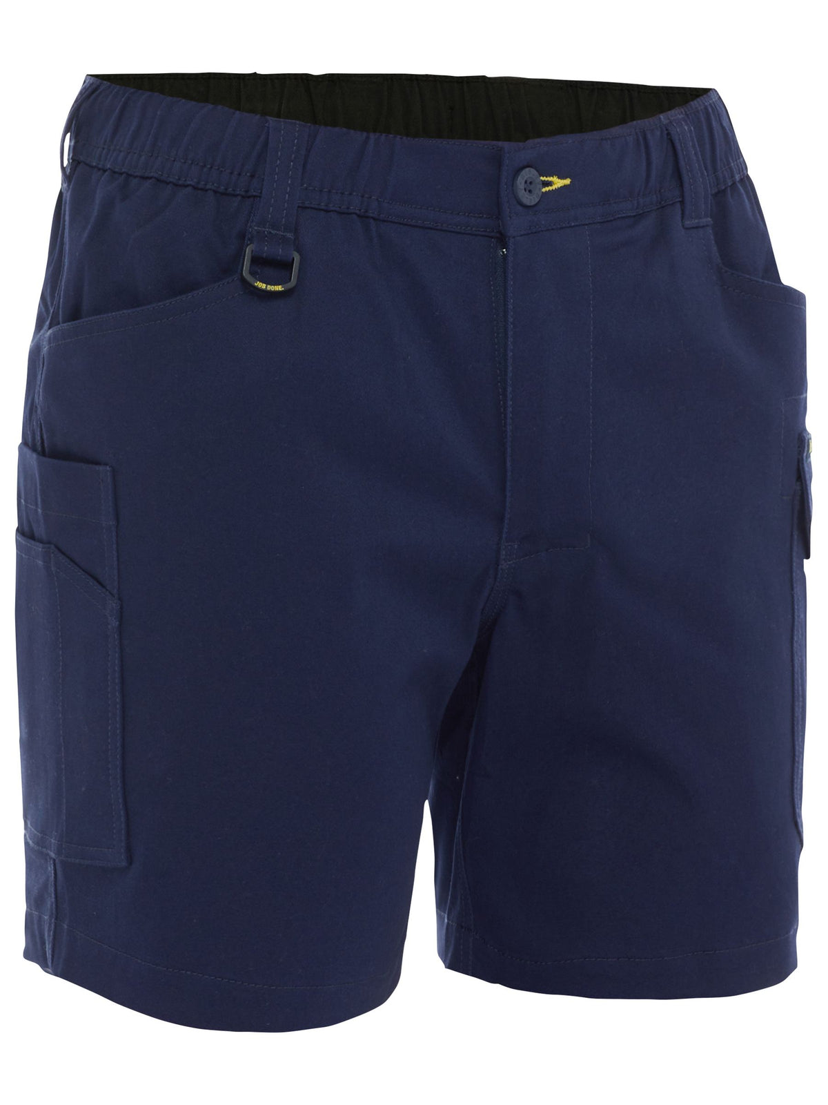 BSHC1018 Stretch Cotton Elastic Waist Cargo Short