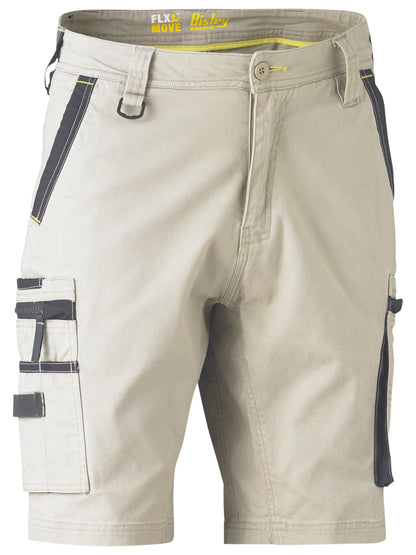 BSHC1330 Flx & Move™ Stretch Utility Zip Cargo Short