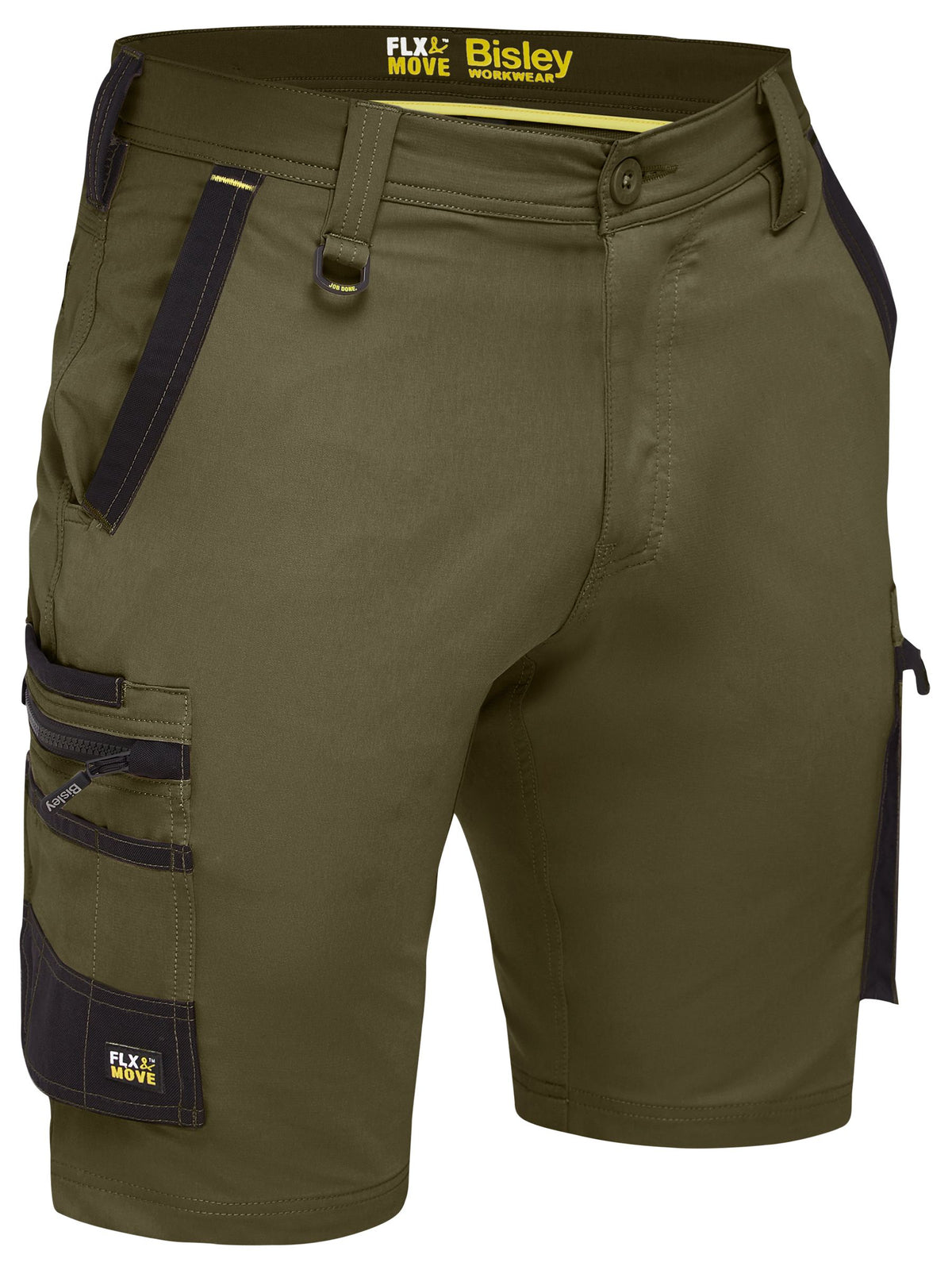 BSHC1332 Flx & Move™ 4-Way Stretch Zip Cargo Short