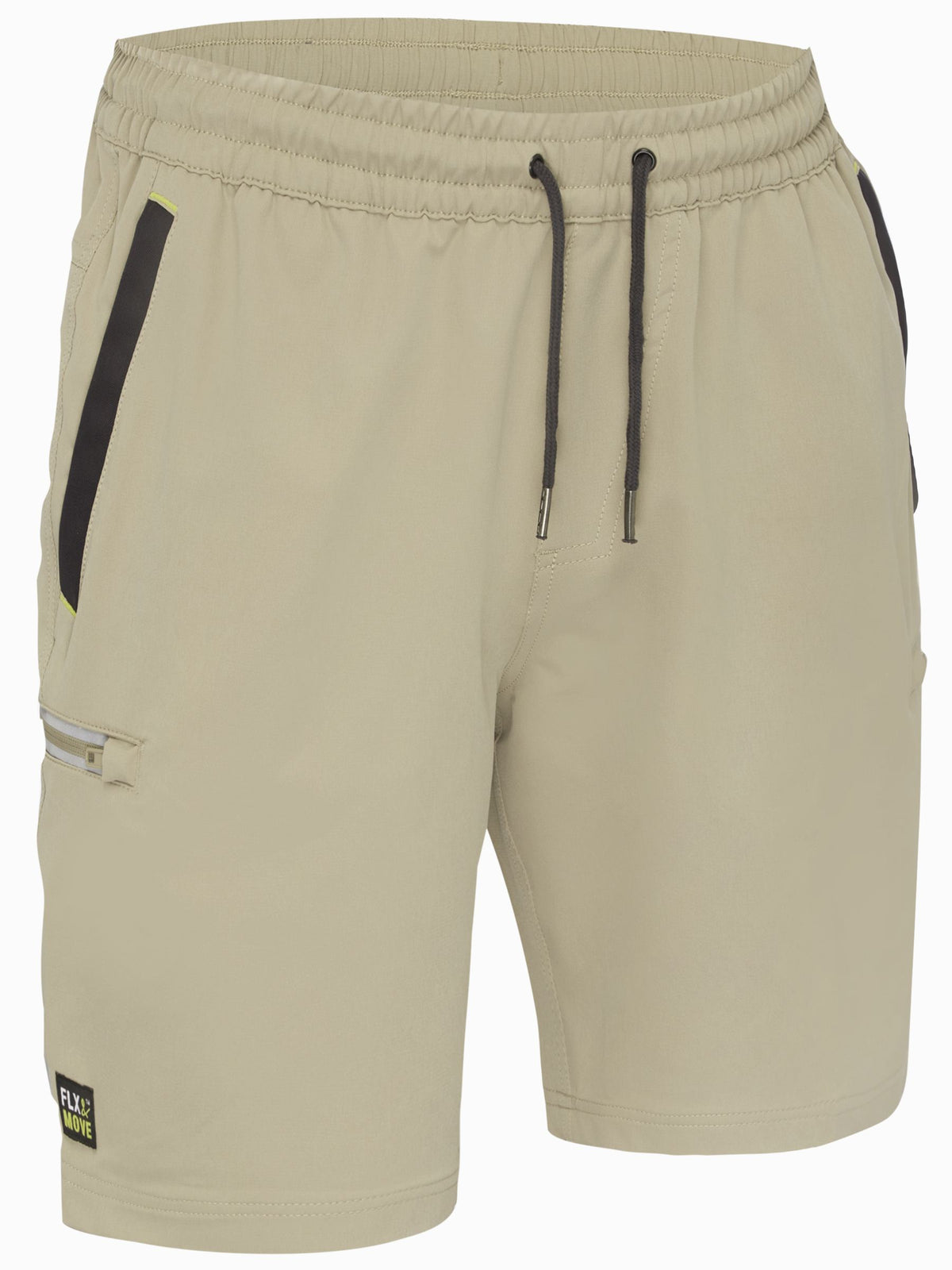 BSHC1333 Flx & Move™ 4-Way Stretch Elastic Waist Cargo Short
