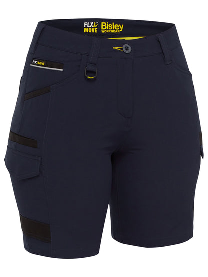 BSHL1332 Women's Flx & Move™ 4-Way Stretch Zip Cargo Short