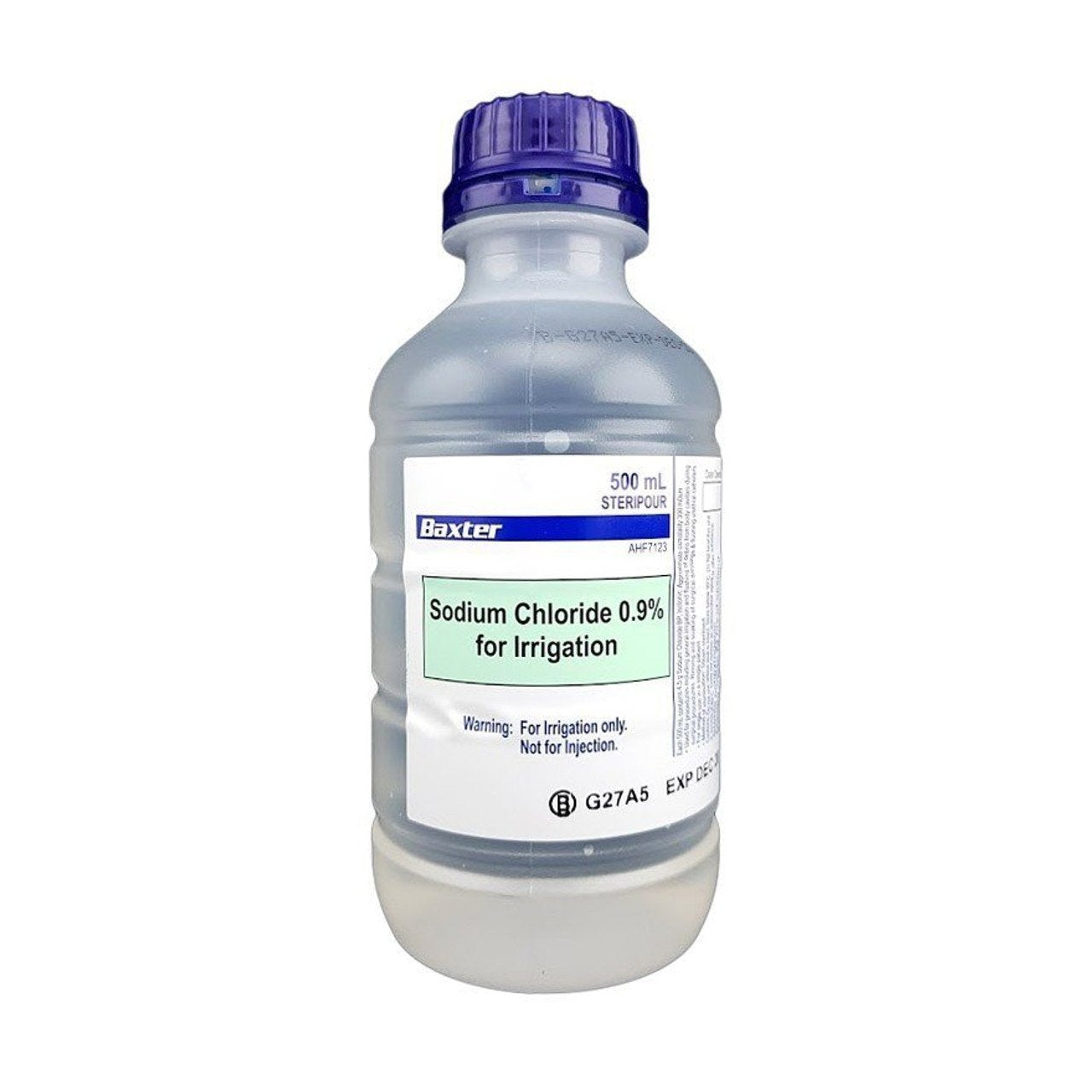 BAXTER BX7123 Eye Wash Sodium Chloride 0.9% 500mL