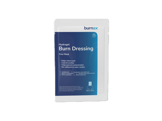 ESAPHARRM BXDFM Burnex Burn Hydrogel Face Mask Dressing 30cm x 40cm