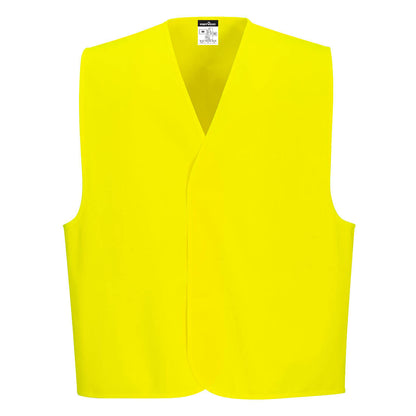 Portwest Hi-Vis Day Vest in Yellow