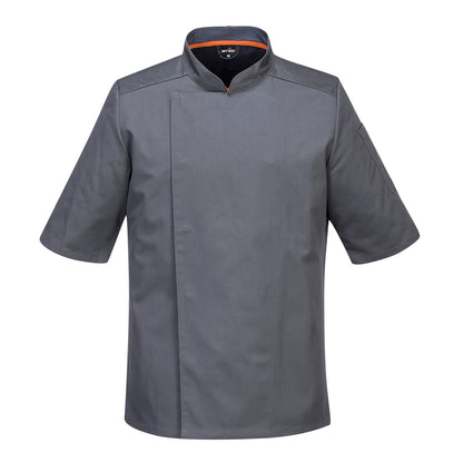 Portwest Chef's MeshAir Pro Jacket S/S in Slate Grey