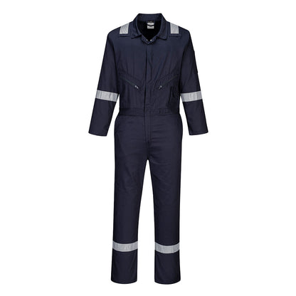 Portwest Iona Enhanced Cotton Coverall in Navy