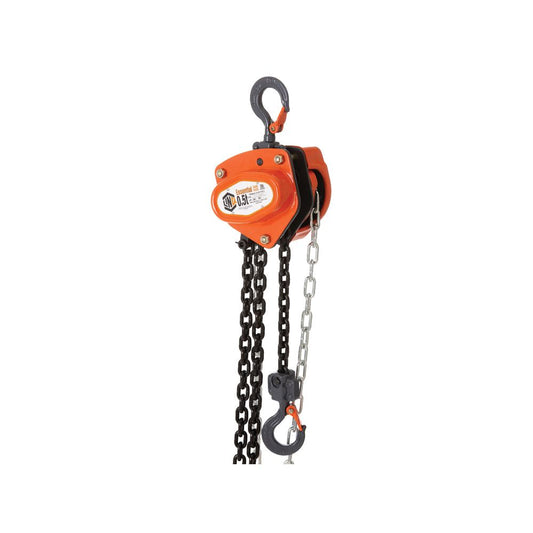 LINQ Height Safety Chain Block Commercial 2 Tonne Capacity 3M Long