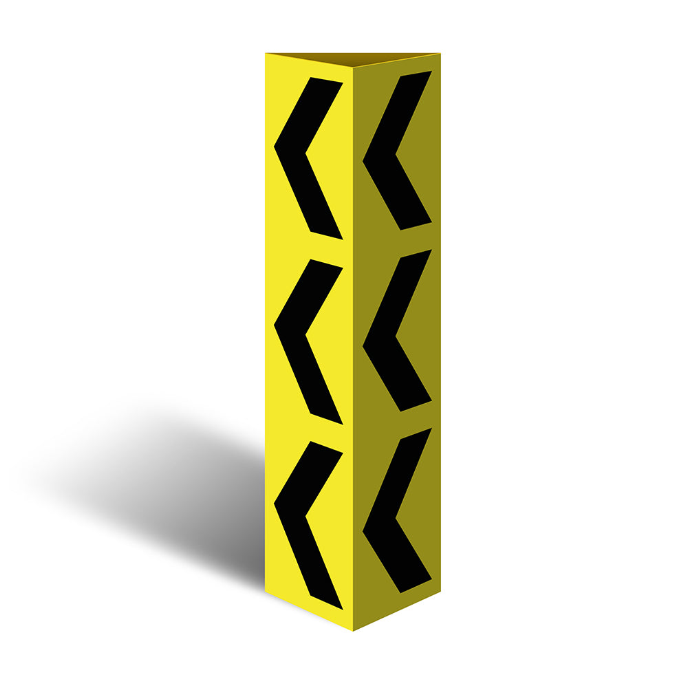 Max Global Products CBC1001 Three Sided Bollard Cover Surround, Arrow Left