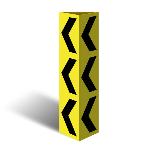 Max Global Products CBC1001 Three Sided Bollard Cover Surround, Arrow Left