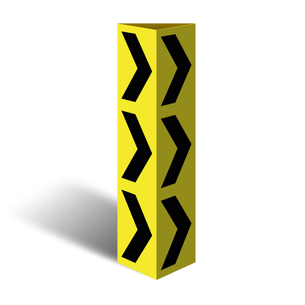 Max Global Products CBC1002 Three Sided Bollard Cover Surround, Arrow Right