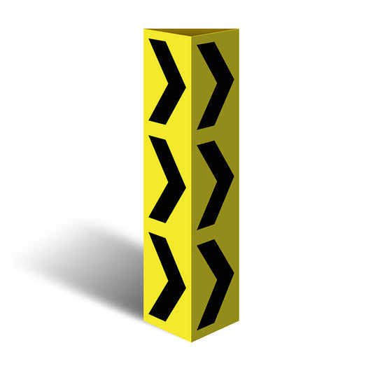 Max Global Products CBC1002 Three Sided Bollard Cover Surround, Arrow Right