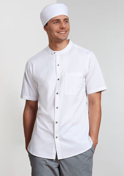 BizCollection CH329MS Mens Salsa Short Sleeve Chef Shirt