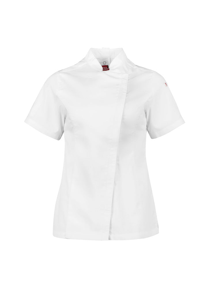 BizCollection CH330LS Womens Alfresco Short Sleeve Chef Jacket