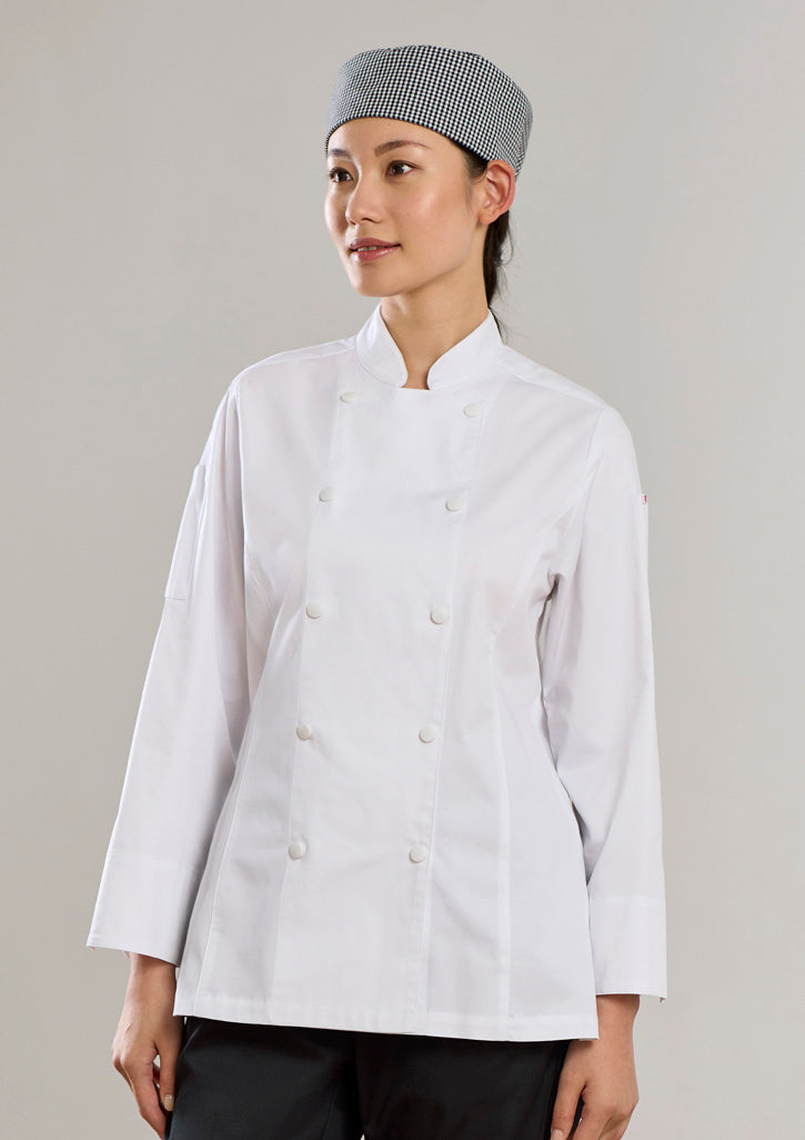 BizCollection CH430LL Womens Gusto Long Sleeve Chef Jacket