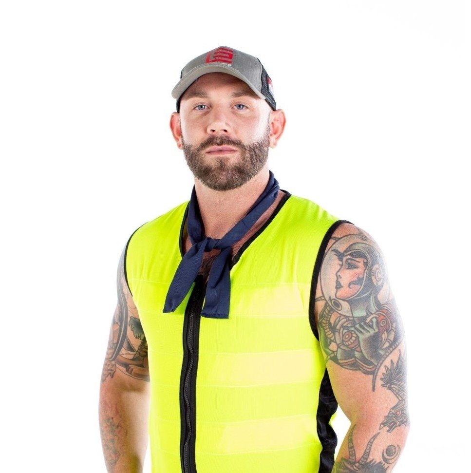Maxisafe CKT612 E-Cool Bandana - Navy Blue
