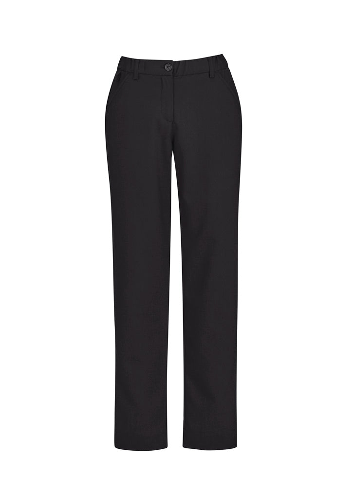 BizCare CL955LL Womens Comfort Waist Straight Leg Pant