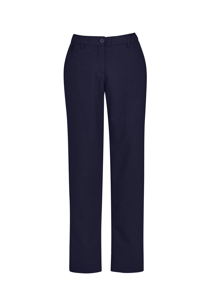 BizCare CL955LL Womens Comfort Waist Straight Leg Pant