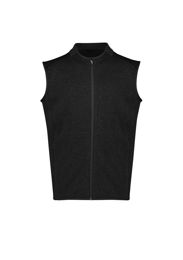 BizCare CO343MV Mens Nova Zip Front Vest