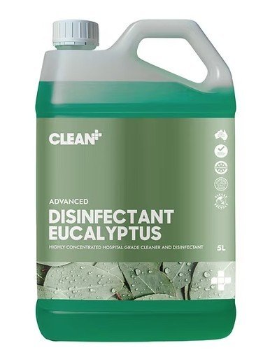 CLEAN PLUS DETERGENTS CP20502 Disinfectant Hospital Grade Eucalyptus 5L