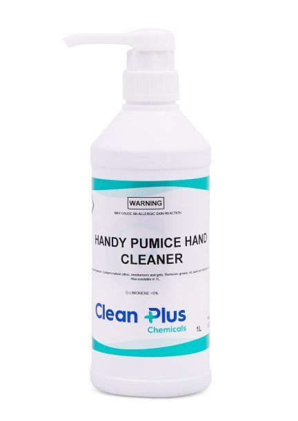 CLEAN PLUS DETERGENTS CP45005P Handy Citrus Pumice Hand Cleaner with Pump 1L
