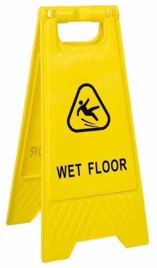 Max Global Products CS1024 Plastic Sign Stand, , Wet Floor