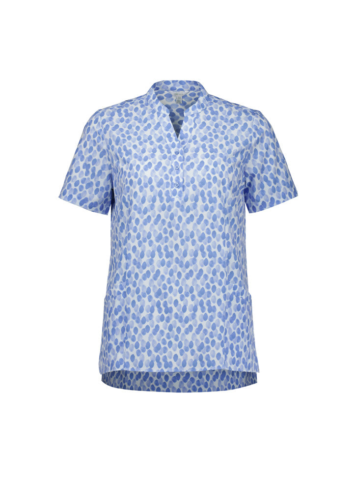 BizCare CS450LS Womens Florence Stardust Print Tunic product front