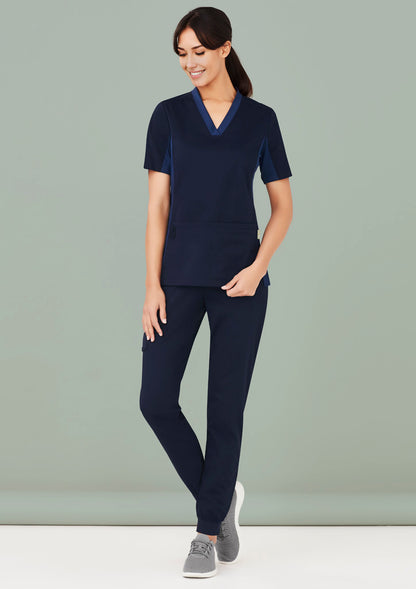 BizCare CSP042LL Womens Riley Slim Leg Jogger Scrub Pant