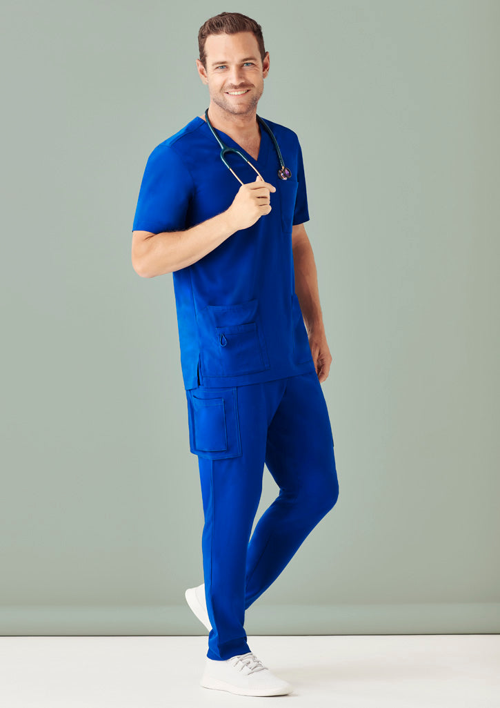 BizCare CSP946ML Mens Avery Straight Leg Scrub Pant