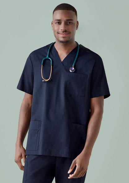 BizCare CST141MS Mens Tokyo Scrub Top