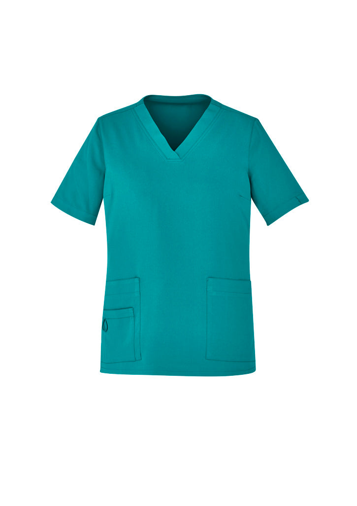 BizCare CST941LS Womens Avery V-Neck Scrub Top