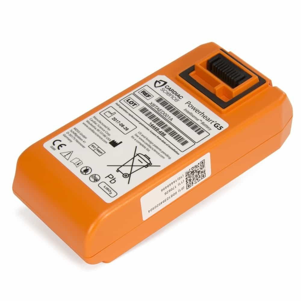 CARDIAC SCIENCE CSXBTAED001A Powerheart G5 Intellisense Battery