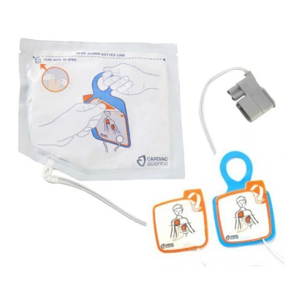 CARDIAC SCIENCE CSXELAED003A Powerheart G5 Defibrillation Pads Paediatric