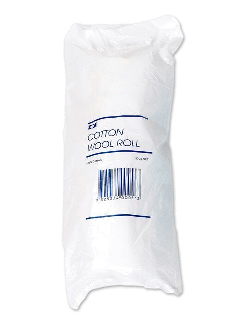 SENTRY MEDICAL CWR500 Cotton Wool Roll 100% Cotton 500g
